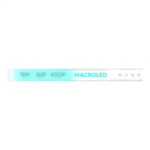TUBO LED 18W T8 1.20 MTS DE PVC NANO MACROLED - Vista 4