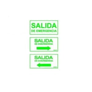 CARTEL SEñALIZADOR LED "SALIDA"" ATOMLUX - Vista 3