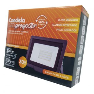 REFLECTOR LED 30W EXTERIOR CANDELA - Vista 6