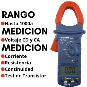 PINZA AMPEROMETRICA DE HASTA 1000A DE 42MM - Vista 2