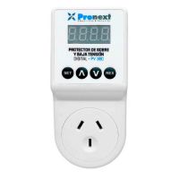 PROTECTOR DE TENSION ENCHUFABLE 10AMP DIGITAL PRONEXT
