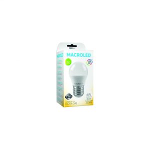 LAMPARA GOTA LED 6W E27 MACROLED - Vista 2