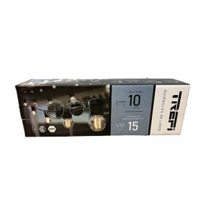 GUIRNALDA 10 METROS 15 PORTALAMPARAS E27 STAR BOX - Vista 2