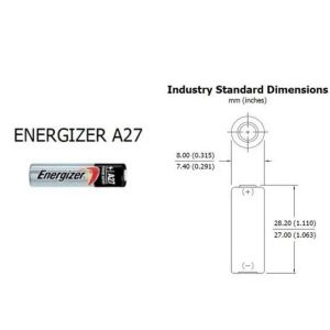 PILA A27 12V ENERGIZER - Vista 2