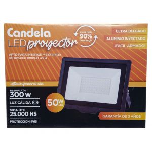 REFLECTOR LED 50W EXTERIOR CANDELA - Vista 4