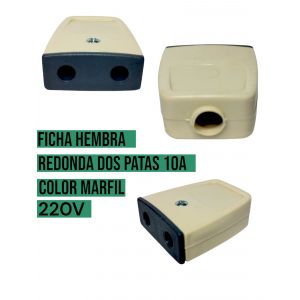 FICHA HEMBRA 2 PATAS PARA ALARGUE - Vista 3