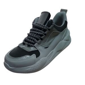 ZAPATILLAS MALLORCA GRIS MUJER PLATAFORMAS MODA GOMA LIBERTA