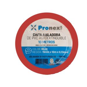 CINTA AISLADORA 10M 0.13MM*19MM PRONEXT - Vista 4