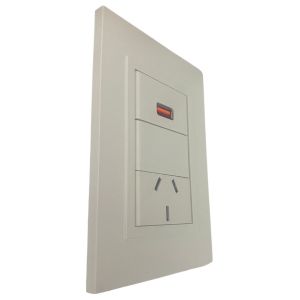 SET ARMADO 3 MODULOS CARGADOR USB 5V 3A (CARGA RAPIDA) SIMPLE + TOMACORRIENTE URBANA EXULTT - Vista 1