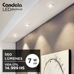 LAMPARA LED DICROICA 7W GU10 CANDELA - Vista 9
