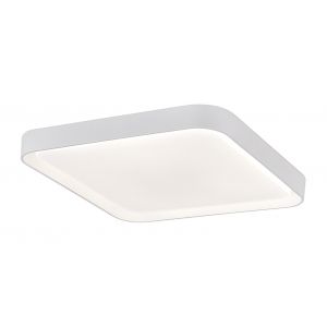 PLAFóN LED ACERO BLANCO 45W DISEñO CUADRADO MODERNO