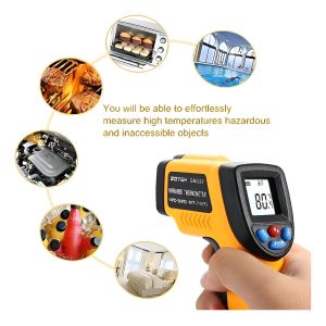 MEDIDOR DE TEMPERATURA INFRARROJO PRONEXT -50°C A 380°C - Vista 3