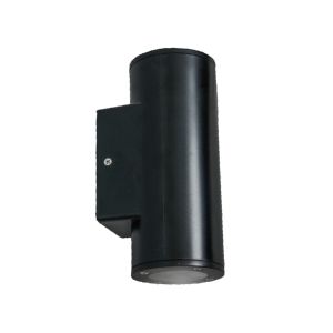 APLIQUES PARED DICRO REDONDO BIDIRECCIONAL CANDELA COLOR NEGRO IP65