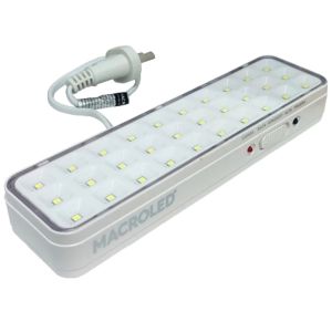 LUZ DE EMERGENCIA 30 LED AUTONOMA MACROLED - Vista 2