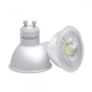 LAMPARA DICROICA LED 7W GU10 DE PVC MACROLED - Vista 5
