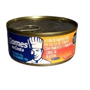LATA DE ATUN DESMENUZADO C/ TOMATE PICANTE GOMES 170 GR X 6 UNIDADES - Vista 4