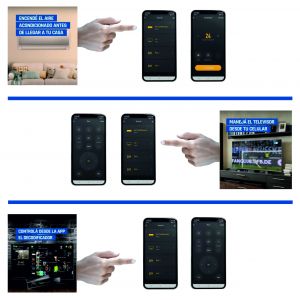 CONTROL  REMOTO WIFI P/ ALEXA / GOOGLE HOME DOMOTICA - Vista 5