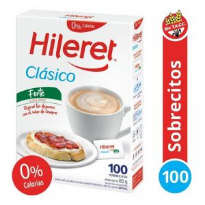 EDULCORANTE HILERET CLASICO FORTE 100 SOBRES - Vista 1