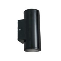 APLIQUES PARED DICRO REDONDO BIDIRECCIONAL CANDELA COLOR NEGRO IP65