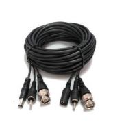 CABLE PARA CAMARAS RCA + BNC + ALIMENTACION 20 MTS CON AUDIO PRONEXT