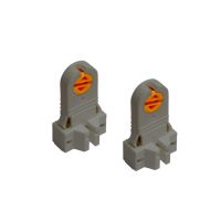 JUEGO DE ZOCALOS PARA LISTON TUBO LED 