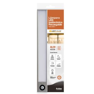LISTON LED INTELIGENTE RECARGABLE USB 30CM CONTROL REMOTO LIGHT HOUSE - Vista 2