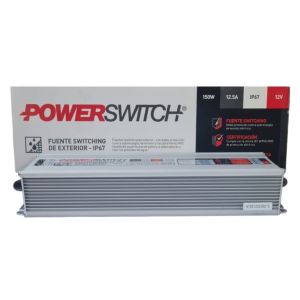 FUENTE LED SWITCHING 12V 12.5A 150W IP67 POWER SWITCH - Vista 3