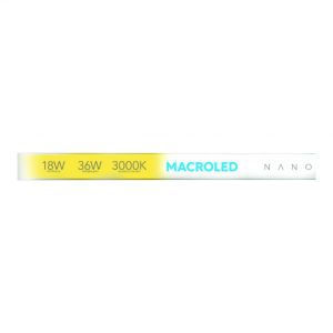 TUBO LED 18W T8 1.20 MTS DE PVC NANO MACROLED - Vista 2