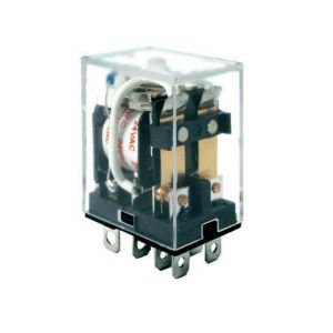 RELE AUXILIAR EXTRAIBLE 2 INVERSORES 10A 24VCC C/LED TBCIN