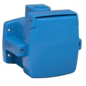 CAJA CAPSULADA EXTERIOR 1 PUNTO C/ TAPA EXTERIOR EXULTT - Vista 8