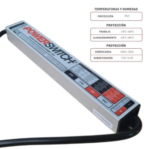 FUENTE LED SWITCHING 12V 2.5A 30W IP67 POWER SWITCH - Vista 4