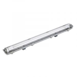 LUMINARIA ESTANCO P/ 1 TUBO LED DE 18W 1.20 MTS MACROLED