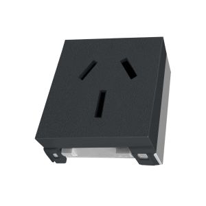 MODULO TOMA CORRIENTE 20A DOBLE MODULO JELUZ PLATINUM - Vista 4