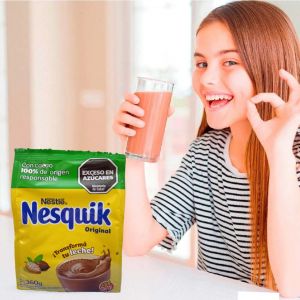 CACAO EN POLVO NESQUIK OPTISTART 360 GR - Vista 3