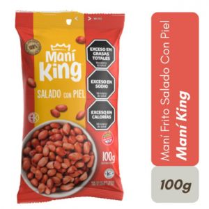 MANI SALADO MANI KING CON PIEL 100 GR - Vista 2