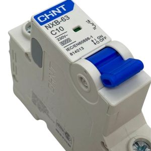 LLAVE TERMICA UNIPOLAR 1X10A 6KA CURVA C CHINT - Vista 3