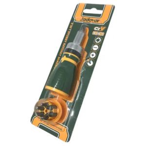 KIT DESTORNILLADOR CRICKET 8 EN 1 MANGO + 7 PUNTAS 1/4 JADEVER - Vista 3