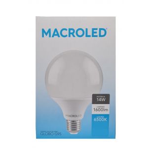 LAMPARA GLOBO CHICO LED 14W E27 MACROLED - Vista 5