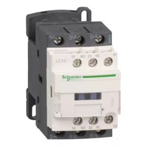 CONTACTOR LC1D 3P 18A 220VCA 7.5KW 1NA+1NC SCHNEIDER BLANCO
