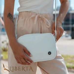 CARTERA BANDOLERA JULI MODERNA C/ CIERRE ECO CUERO LIBERTA - Vista 14