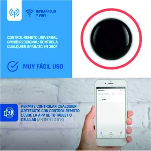 CONTROL  REMOTO WIFI P/ ALEXA / GOOGLE HOME DOMOTICA - Vista 4
