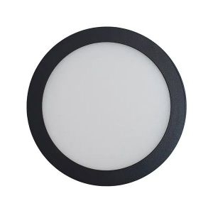 PANEL LED  APLICAR REDONDO 12W NEGRO MACROLED - Vista 5