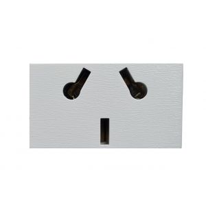 MODULO TOMA BIPOLAR ESPECIAL 10A JELUZ PLATINUM - Vista 1