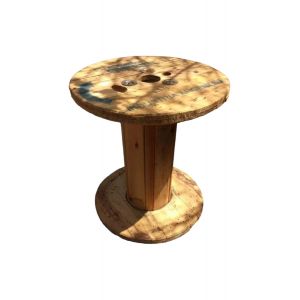 CARRETEL DE MADERA BOBINA 70X68 CM
