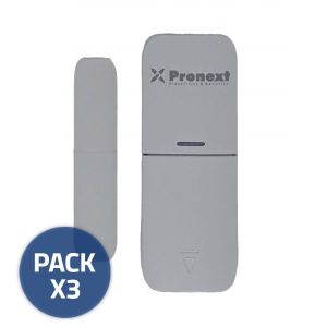 KIT ALARMA DOMICILIARIA INALAMBRICA 3 MAGNETICOS P/ WALA10C - Vista 2