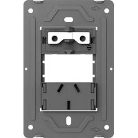 BASTIDOR METALICO PUNTO Y TOMACORRIENTE 10A MILAN MACROLED (SIN FRENTE)