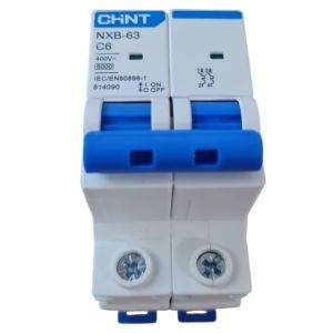 LLAVE TERMICA BIPOLAR 2X6A 6KA CURVA C CHINT - Vista 4