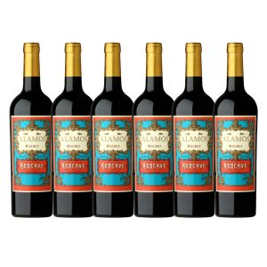 ALAMOS MALBEC RESERVA 750 ML X 6 UNIDADES