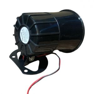 SIRENA DE INTERIOR 12V 20W 6 TONOS 120DB NEGRA PRONEXT - Vista 4