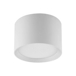 APLIQUE LED DE TECHO PRISMA ALUMINIO BLANCO 12W LEUK